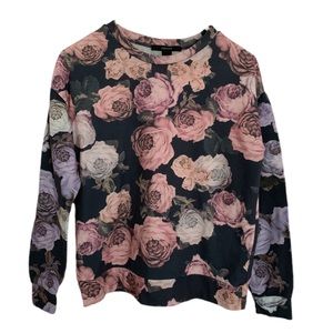Forever 21 Floral Sweatshirt